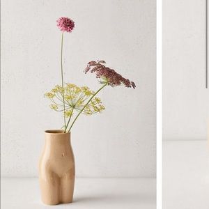 ceramic female form vase